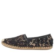 Pre-owned Svarte blonder Valentino Espadrilles