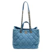 Pre-owned Blatt stoff Chanel Tote