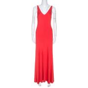 Pre-owned Rosa stoff Ralph Lauren kjole