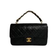 Pre-owned Svart skinn Chanel veske