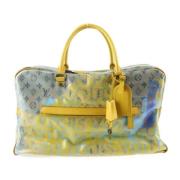 Pre-owned Flerfarget lerret Louis Vuitton veske