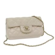 Pre-owned Beige Leather Chanel Tidlos