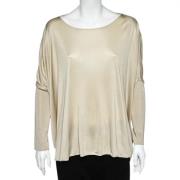 Pre-owned Beige stoff Armani Top