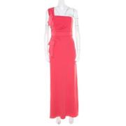 Pre-owned Rosa stoff Armani samlinger kjole
