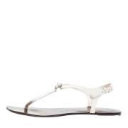 Pre-owned Giuseppe Zanotti-sandaler i hvitt skinn