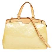 Pre-owned Gult skinn Louis Vuitton Brea