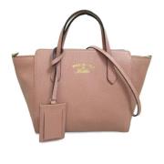 Pre-owned Rosa skinn Gucci Swing Tote