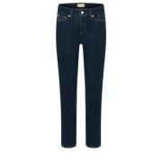 Blå Piper Cropped Jeans