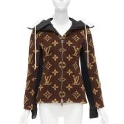 Pre-owned Brun polyester Louis Vuitton jakke