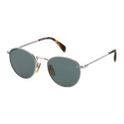 DB 1005/S Sunglasses in Ruthenium/Green