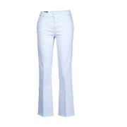 Stilige Francesca Straight Jeans - Lyseblå