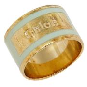 Pre-owned Gronn Chloe Ring i plast