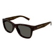 Light Havana/Grey Green Sunglasses SL 677