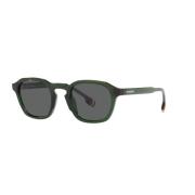 Mørkegrønn/Mørkegrå Solbriller