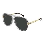 Transparent Grey Sunglasses
