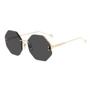 Rose Gold/Grey Sunglasses
