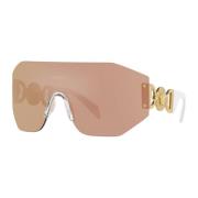 Gold/Brown Rose Gold Sunglasses