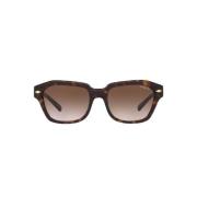 Havana/Burgundy Shaded Sunglasses