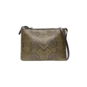 Pre-owned Brunt skinn Celine Crossbody veske