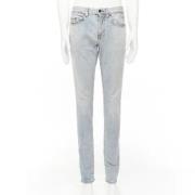Pre-owned Bla bomull Yves Saint Laurent Jeans