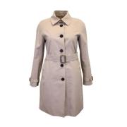 Pre-owned Beige bomull burberry coat