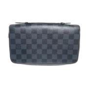 Pre-owned Navy Canvas Louis Vuitton lommebok
