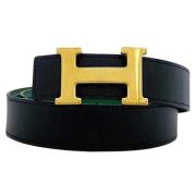 Pre-owned Marinebla Hermes-belte i skinn