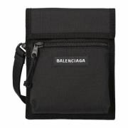 Svart nylon Balenciaga Crossbody Bag