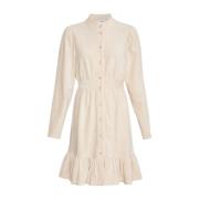 Floriana Shirt Dress - Egret