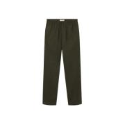Green Les Deux Patrick Linen Pants - Forrest Green Bukser Jeans