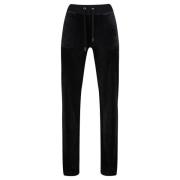 Black Juicy Couture Del Ray Classic Velour Underdeler