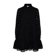 Yasginnie Ls Shirt Dress S. - Black