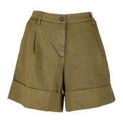 Militærgrønn Bermuda Shorts