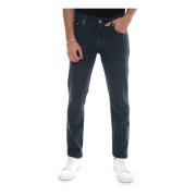 Herre Straight Jeans, Høykvalitets Stoff