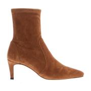 Hasselbrune Ankelstøvler for Kvinner