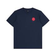 Japansk Sun T-skjorte Navy