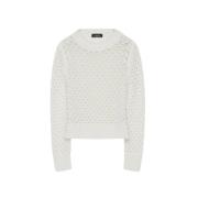 Slim Line Platinum Mohair Sweater