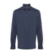 Slim Fit Bomull Polo Skjorte