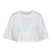 Lily White Cropped T-Shirt