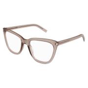 SL 548 Slim Opt Brun Transparent Solbriller