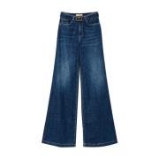 Denim Wide Leg Jeans