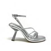 Sølv Sandaler for Kvinner
