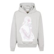 Koselig Grå Slime Hoodie