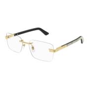 Metall optiske briller for menn