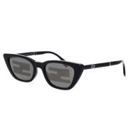 Glamorøse Cat-Eye Solbriller med Minimalistisk Ramme