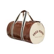 Klassisk Brun Barrel Bag