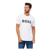 Boss T-skjorter og Polos Hvit