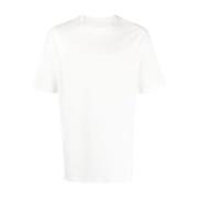 Hvit T-skjorte med Skrift