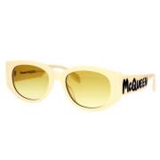 McQueen Graffiti Ovale Solbriller