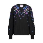 Blomsterbrodert Masha Top